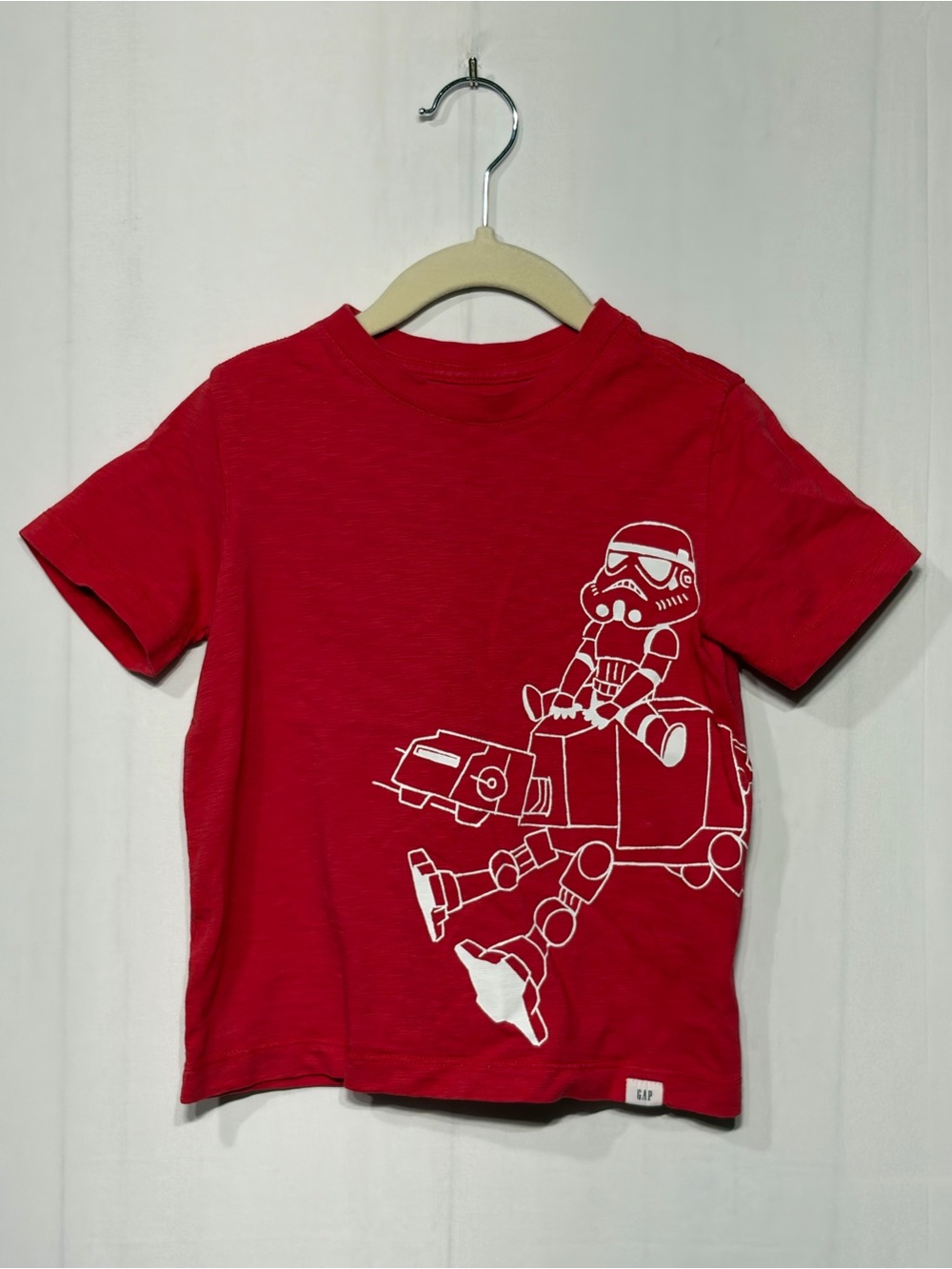 GAP x Star Wars Short-Sleeve Tee with White Stormtrooper Graphic